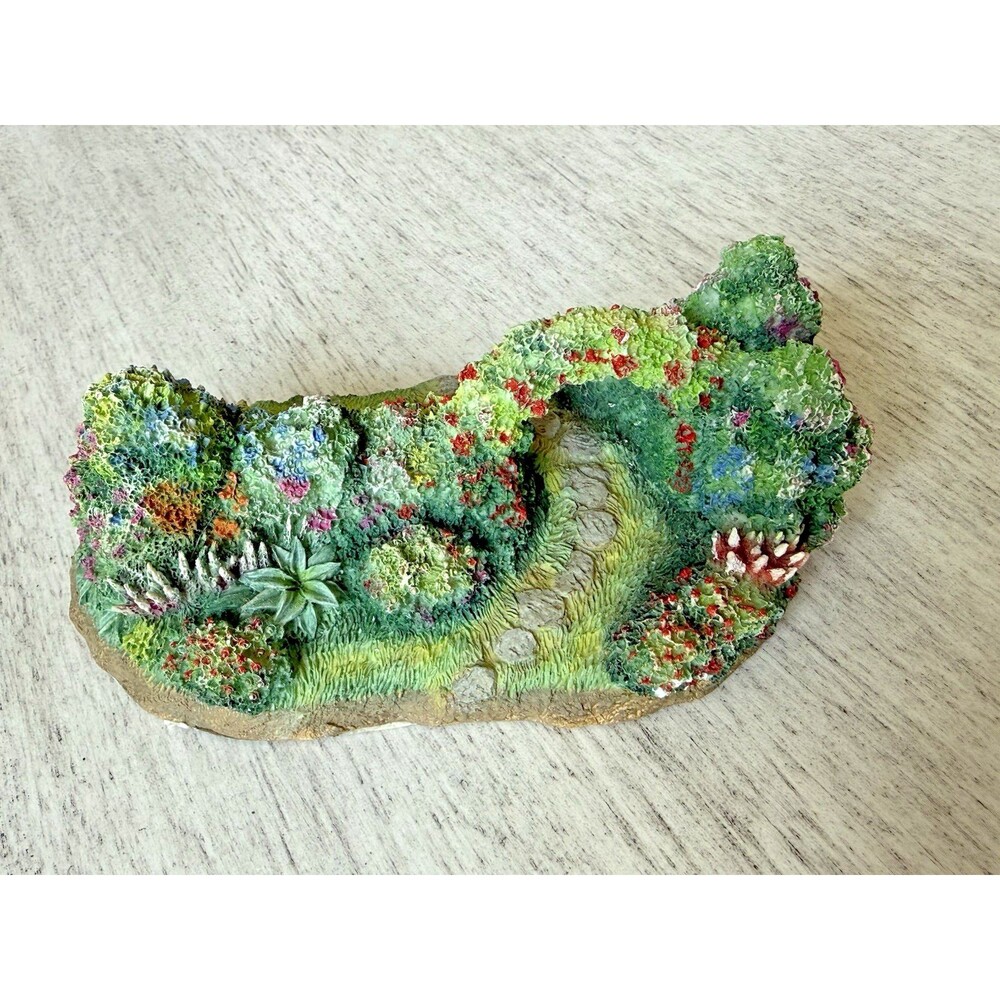 Hawthorne Thomas Kinkade The Garden Of Promise Sculpture 1997 Rare HTF - Picture 2 of 15